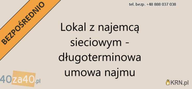 Lokal użytkowy  na sprzedaż, Kraków, ul. , 