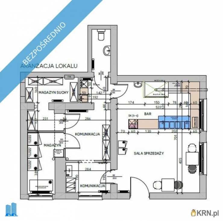 Pionki, ul. Lipowe, 5 pokojowe, Lokal użytkowy  do wynajęcia