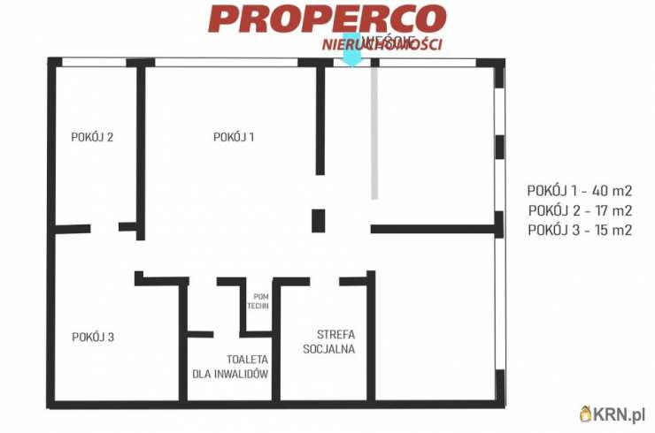 Kielce, ul. , 1 pokojowe, Lokal użytkowy  do wynajęcia