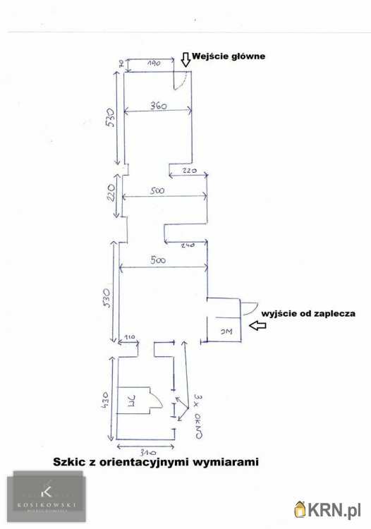 Namysłów, ul. Rynek, Lokal użytkowy  na sprzedaż, 1 pokojowe