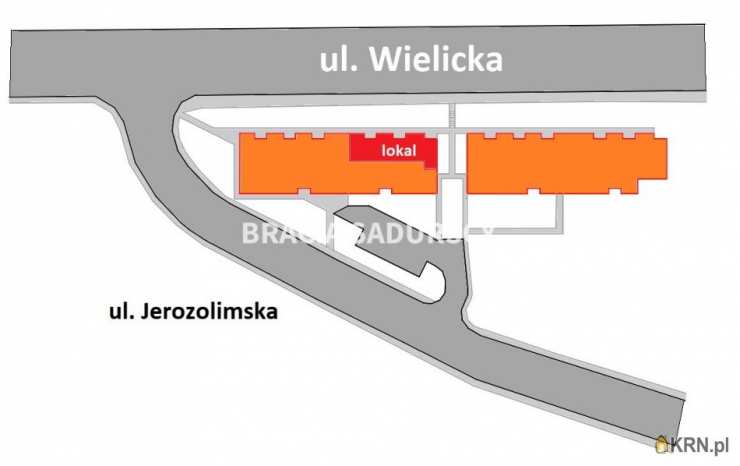 Lokal użytkowy  do wynajęcia, , Kraków, Podgórze/Stare Podgórze, ul. Wielicka