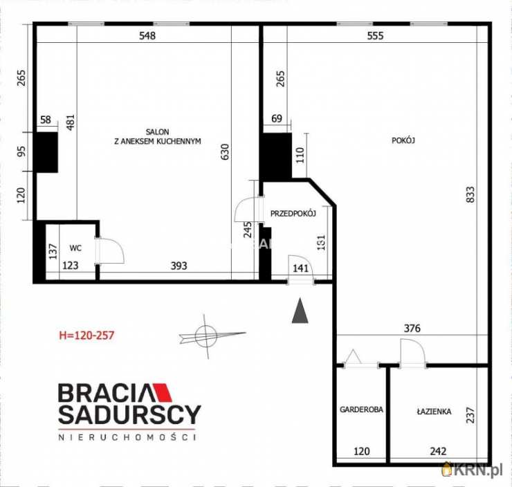 Kraków, Prądnik Biały/Azory, ul. W. E. Radzikowskiego, Lokal użytkowy  na sprzedaż, 2 pokojowe