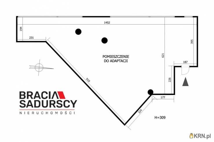 Kraków, Dębniki, ul. M. Konopnickiej, Lokal użytkowy  do wynajęcia, 