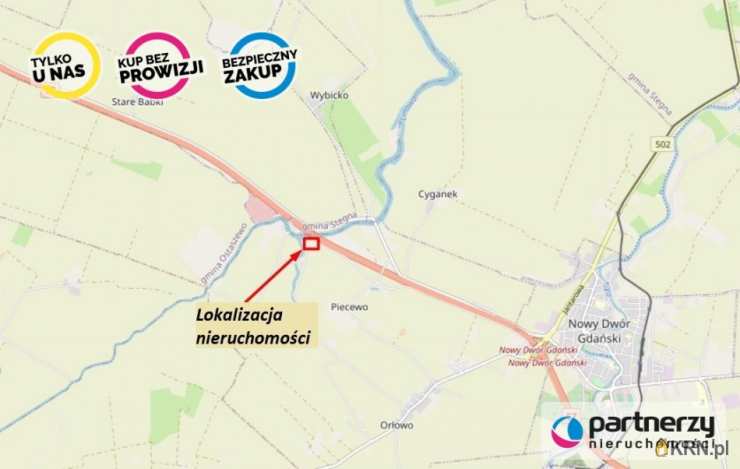 Nowy Dwór Gdański, ul. Rzeczna, Lokal użytkowy  na sprzedaż, 