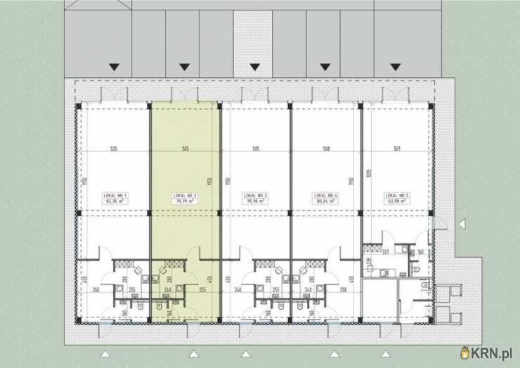 1 pokojowe, Gliwice, ul. , Lokal użytkowy  do wynajęcia