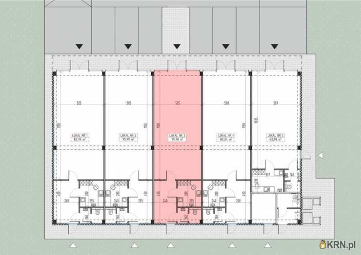 1 pokojowe, Lokal użytkowy  do wynajęcia, Gliwice, ul. 