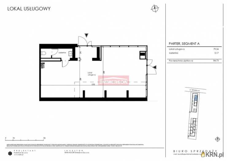 Lokal użytkowy  do wynajęcia, Kraków, ul. , 
