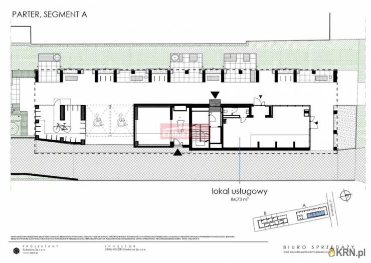 Lokal użytkowy  do wynajęcia, , Kraków, ul. 