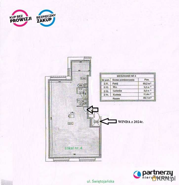 Lokal użytkowy  na sprzedaż, , Gdynia, Śródmieście, ul. Świętojańska