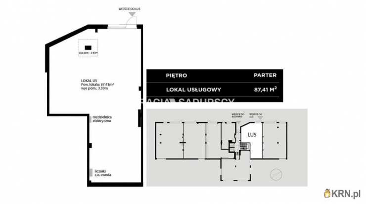 Lokal użytkowy  na sprzedaż, 1 pokojowe, Kraków, Dębniki/Ruczaj, ul. Kobierzyńska