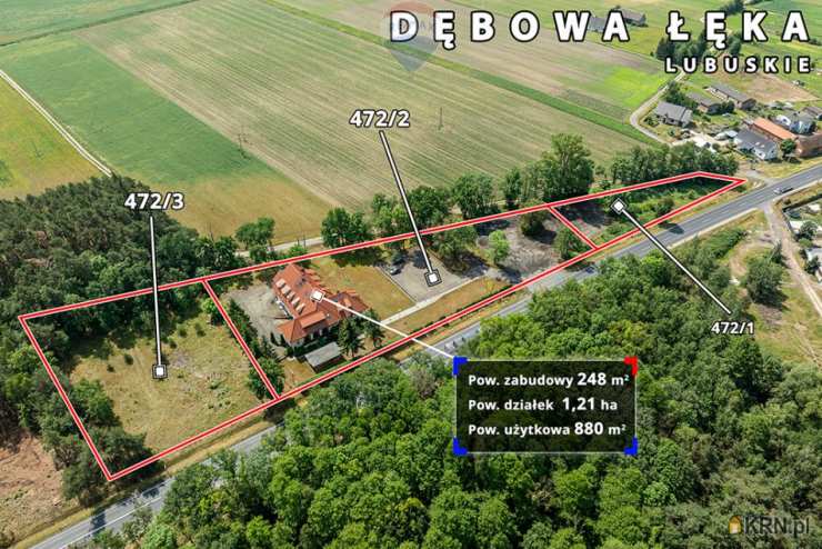 Lokal użytkowy  na sprzedaż, 24 pokojowe, Dębowa Łęka, ul. 