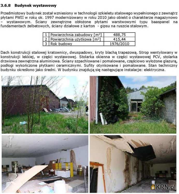 , Lokal użytkowy  na sprzedaż, Groble, ul. 