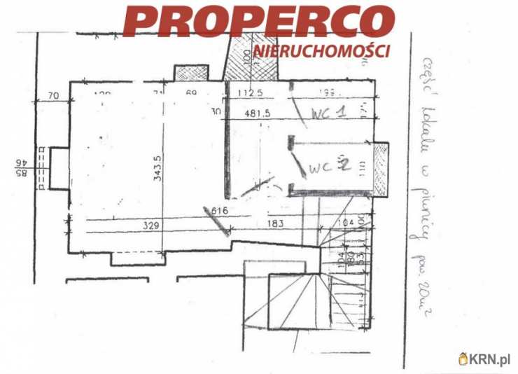 Kielce, ul. , Lokal użytkowy  do wynajęcia, 1 pokojowe