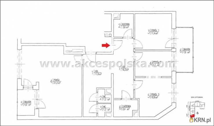 Lokal użytkowy  na sprzedaż, Warszawa, Mokotów, ul. Puławska, 4 pokojowe