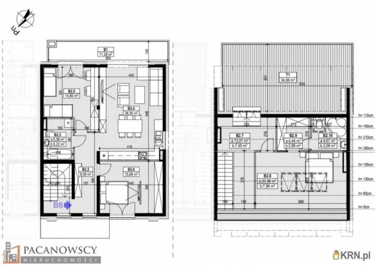 4 pokojowe, Zalesie, ul. , Mieszkanie  na sprzedaż