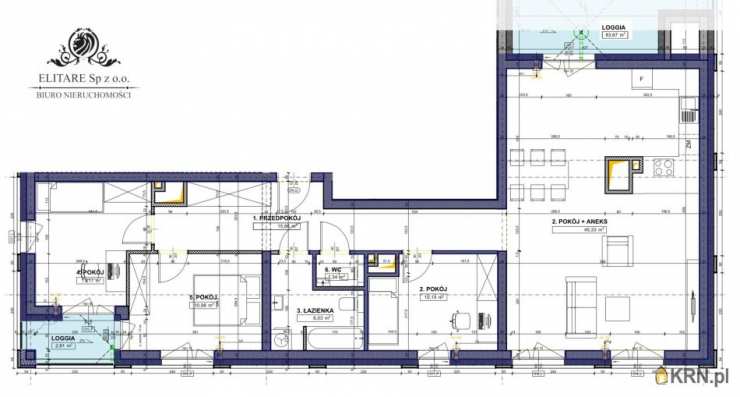 4 pokojowe, Wrocław, Krzyki, ul. , Mieszkanie  na sprzedaż