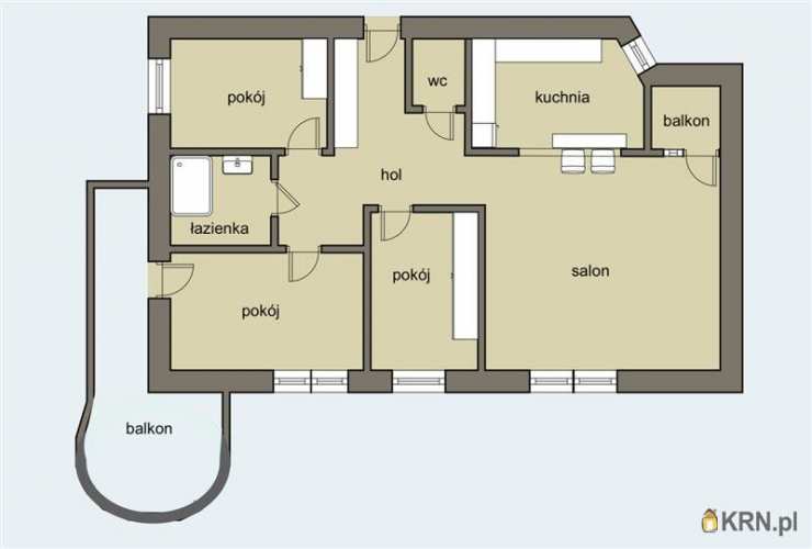 Mieszkanie  na sprzedaż, 4 pokojowe, Gdynia, Pustki Cisowskie-Demptowo, ul. Chabrowa