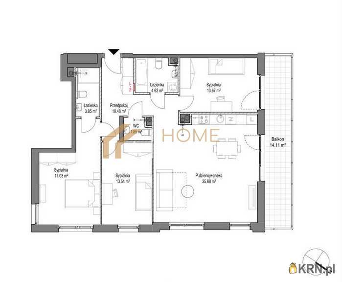 Mieszkanie  na sprzedaż, 4 pokojowe, Gdańsk, Zaspa-Rozstaje, ul. Leszczyńskich