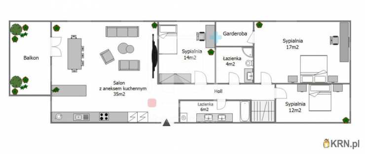 Mieszkanie  na sprzedaż, 4 pokojowe, Warszawa, Targówek/Bródno, ul. Poborzańska
