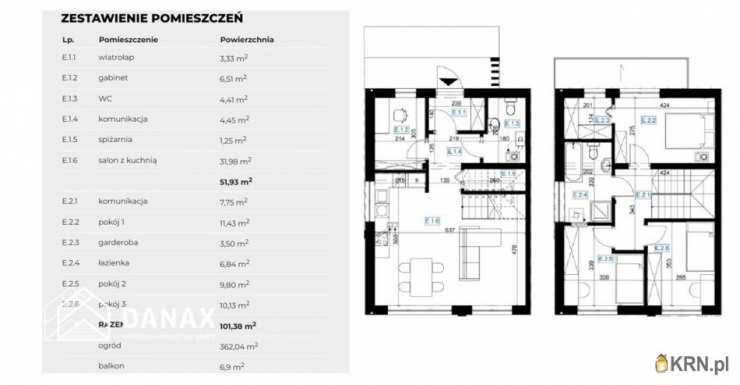 Limanowa, ul. Słoneczna, Mieszkanie  na sprzedaż, 3 pokojowe