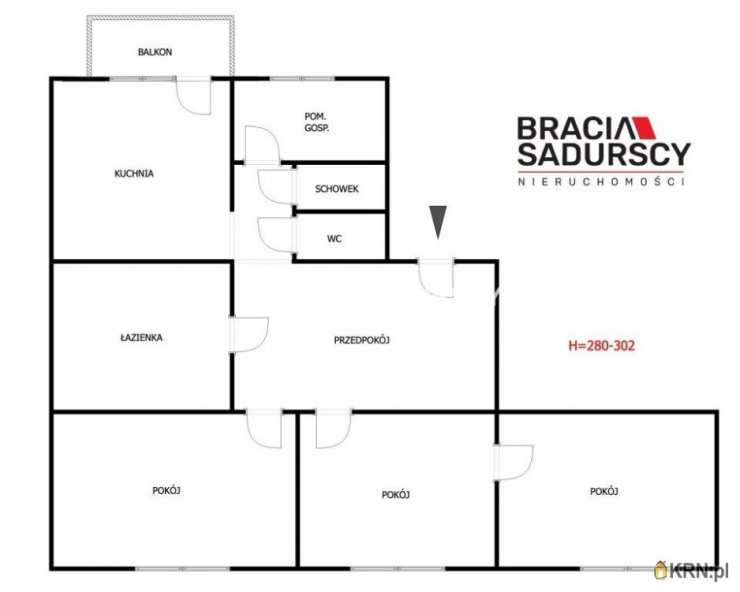 3 pokojowe, Mieszkanie  na sprzedaż, Kraków, Krowodrza, ul. T. Lenartowicza