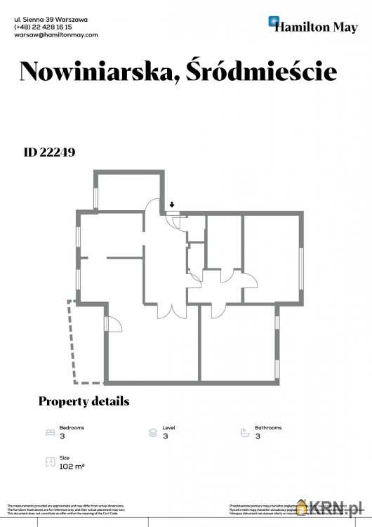 , Mieszkanie  na sprzedaż, Warszawa, ul. 