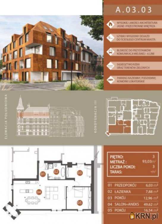 Elitare Sp. z o.o.   , Mieszkanie  na sprzedaż, Wrocław, Śródmieście, ul. 