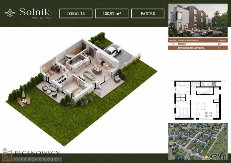 6 pokojowe, Mieszkanie  na sprzedaż, Kraków, Dębniki/Bodzów, ul. 