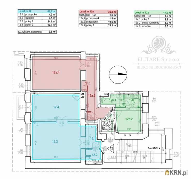 4 pokojowe, Mieszkanie  na sprzedaż, Warszawa, Praga Południe, ul. 