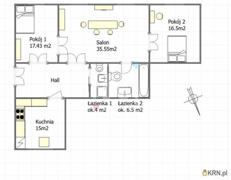 Warszawa, Śródmieście, ul. , Mieszkanie  na sprzedaż, 3 pokojowe