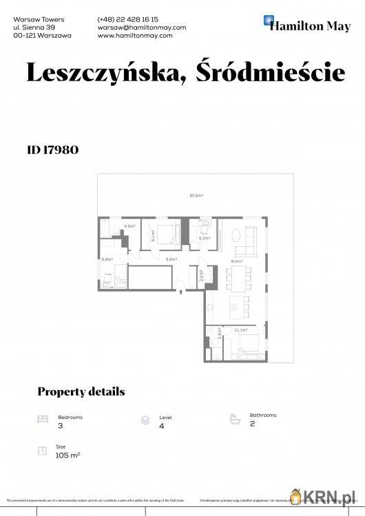 Mieszkanie  do wynajęcia, , Warszawa, ul. 