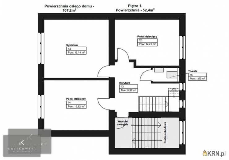 Rychtal, ul. , 5 pokojowe, Mieszkanie  na sprzedaż