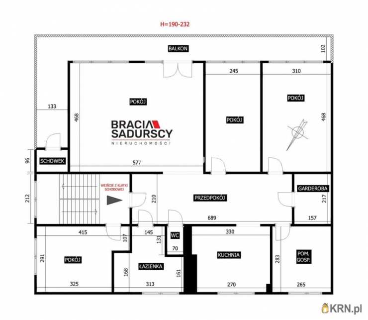 Wieliczka, ul. Polna, Mieszkanie  na sprzedaż, 4 pokojowe