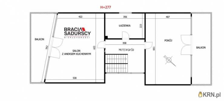 4 pokojowe, Mieszkanie  do wynajęcia, Kraków, Dębniki/Ruczaj, ul. Sąsiedzka