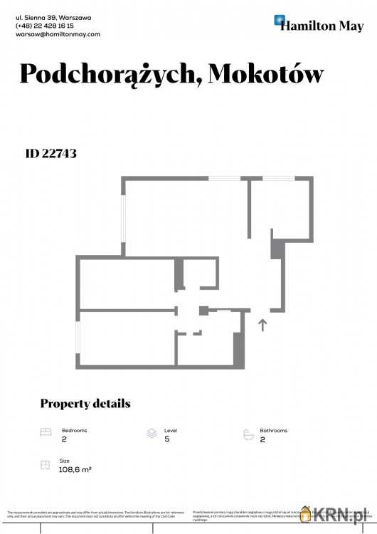 Mieszkanie  do wynajęcia, , Warszawa, ul. 