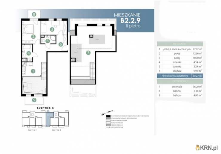 4 pokojowe, Wrocław, Fabryczna, ul. , Mieszkanie  na sprzedaż