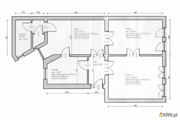 Mieszkanie  na sprzedaż, 3 pokojowe, Kraków, Stare Miasto, ul. Karmelicka