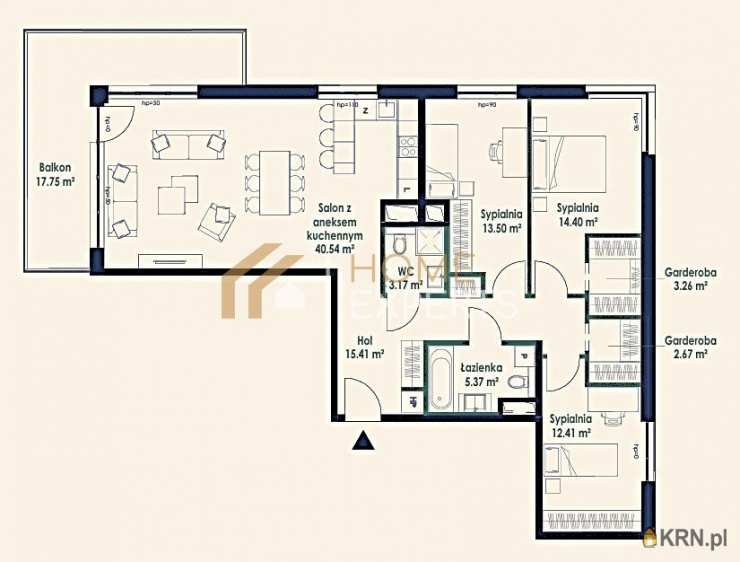 Home Experts, Mieszkanie  na sprzedaż, Poznań, Grunwald, ul. 