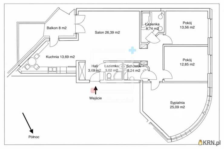 Warszawa, Ursynów/Kabaty, ul. Przy Bażantarni, Mieszkanie  na sprzedaż, 4 pokojowe
