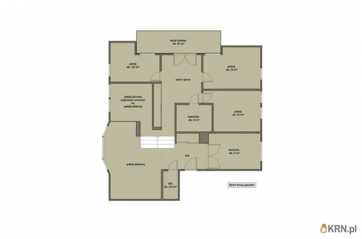 5 pokojowe, Mieszkanie  na sprzedaż, Kraków, Bronowice/Bronowice Małe, ul. Zaczarowane Koło