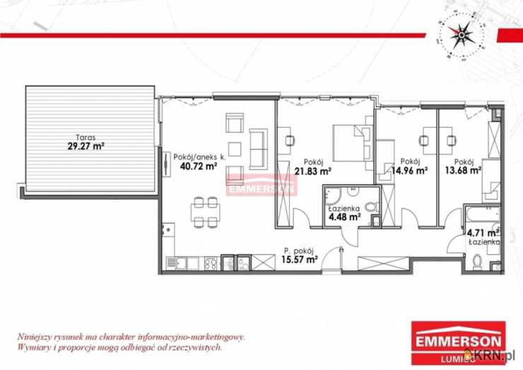 Kraków, Prądnik Biały, ul. , Mieszkanie  na sprzedaż, 4 pokojowe