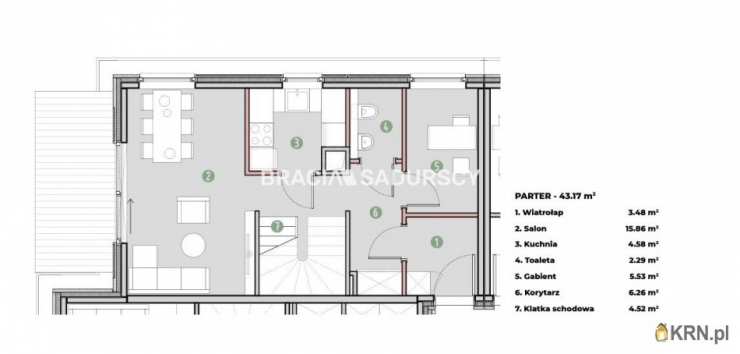 Kraków, Zwierzyniec, ul. Olszanicka, Mieszkanie  na sprzedaż, 5 pokojowe