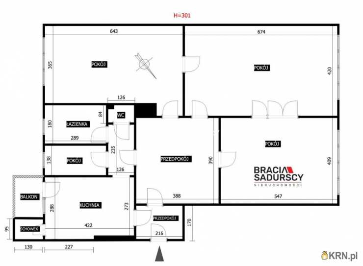 Mieszkanie  na sprzedaż, 4 pokojowe, Kraków, Stare Miasto, ul. A. Mickiewicza
