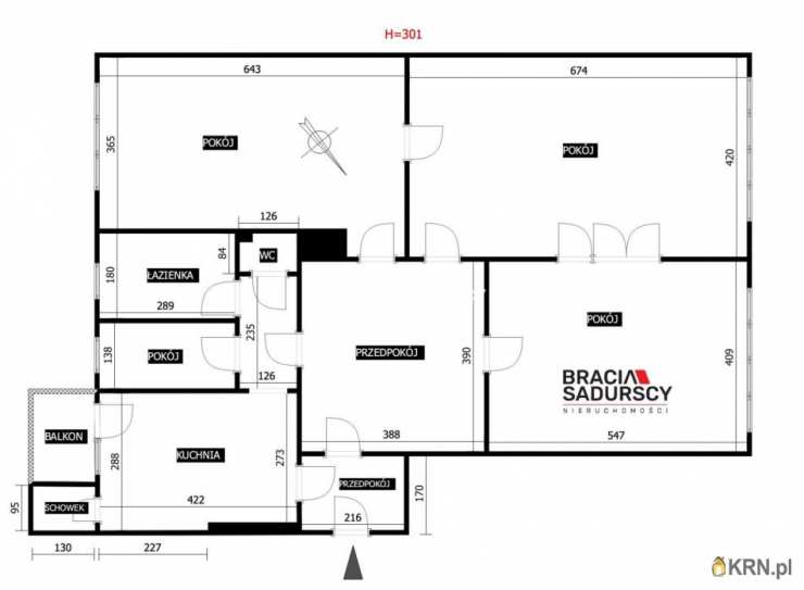4 pokojowe, Mieszkanie  na sprzedaż, Kraków, Stare Miasto, ul. A. Mickiewicza