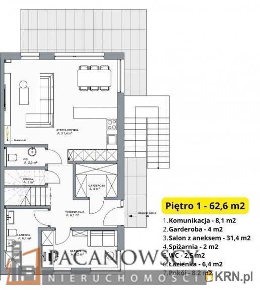 5 pokojowe, Mieszkanie  na sprzedaż, Kraków, Prądnik Biały/Witkowice, ul. 