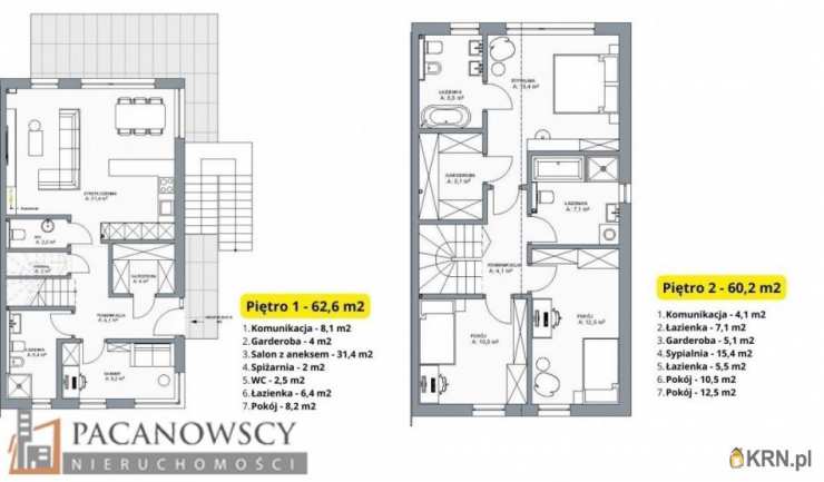 5 pokojowe, Kraków, Prądnik Biały/Witkowice, ul. , Mieszkanie  na sprzedaż