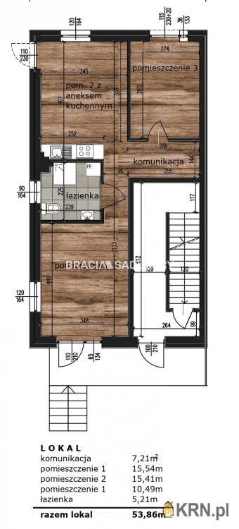 Kraków, Podgórze/Płaszów, ul. Myśliwska, 5 pokojowe, Mieszkanie  na sprzedaż