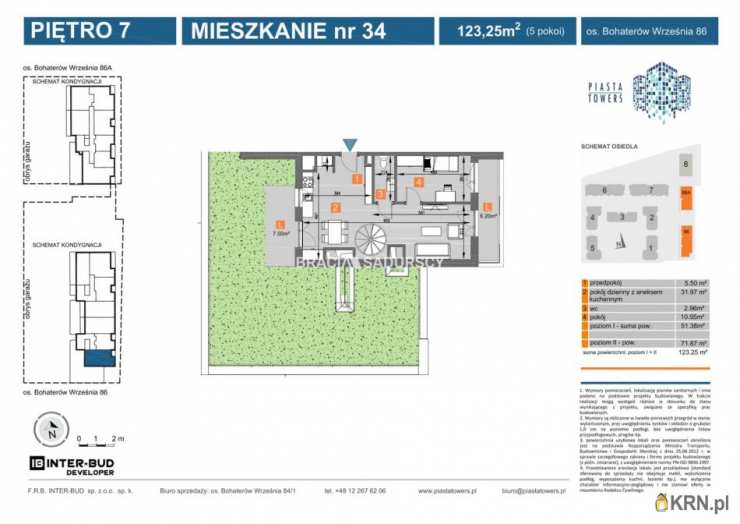 Kraków, Mistrzejowice, ul. Piastów, 5 pokojowe, Mieszkanie  na sprzedaż
