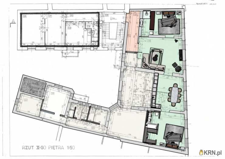Bracia Sadurscy Oddział BS1 Kapelanka, Mieszkanie  na sprzedaż, Kraków, Stare Miasto, ul. św. Krzyża