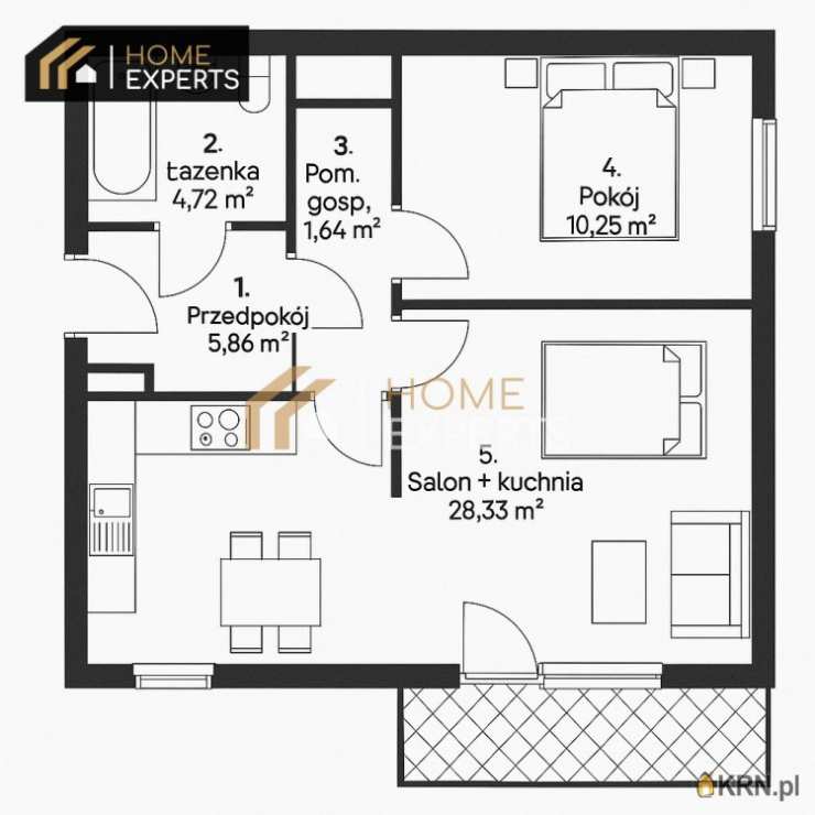 Mieszkanie  na sprzedaż, Pępowo, ul. Gdańska, 5 pokojowe